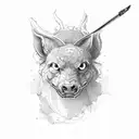 ar15 tattoo design idea