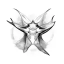 manta Ray  tattoo design idea