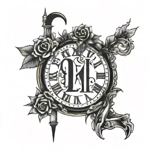 roman numeral 09 14 1994 tattoo design idea
