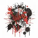 neurodivergent tattoo design idea