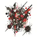 neurodivergent tattoo design idea