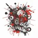 neurodivergent tattoo design idea