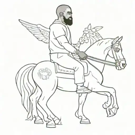 kanye west álbum "My beautiful dark twisted fantasy"con lana del rey álbum  tattoo design idea