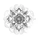 henna Lowers tattoo design idea