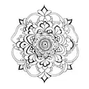henna Lowers tattoo design idea