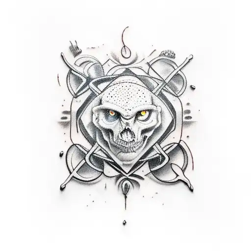 Let Them Go tattoo design idea
