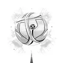 world cup 2022 argentina trophy sun tattoo design idea