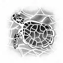 Turtle tattoo design idea