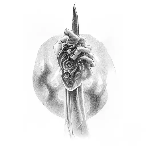  forearm small but long cover tattoo inspired by the ideas of ephemeral beauty in black and white  tattoo design idea