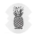 Pineapple tattoo design idea