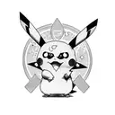 pikachu tattoo design idea