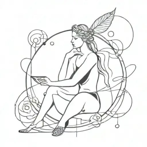 Create a tattoo inspired by famous artworks, with a twist of incorporating elements related to software engineering tattoo design idea
