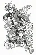boruto karma tattoo design idea