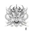 demon slayer anime  tattoo design idea