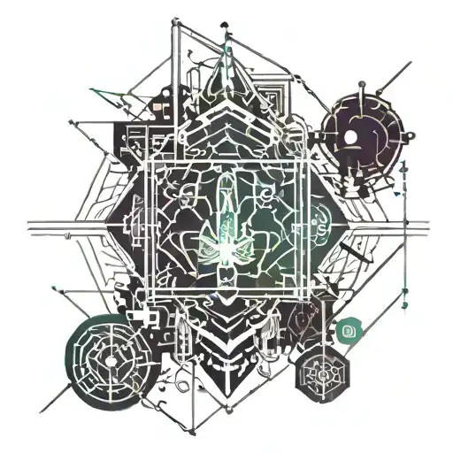 let it be, then let it go gentle tattoo design idea