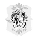 Bee hive honey colm, distopian, basset hound, arm tattoo tattoo design idea