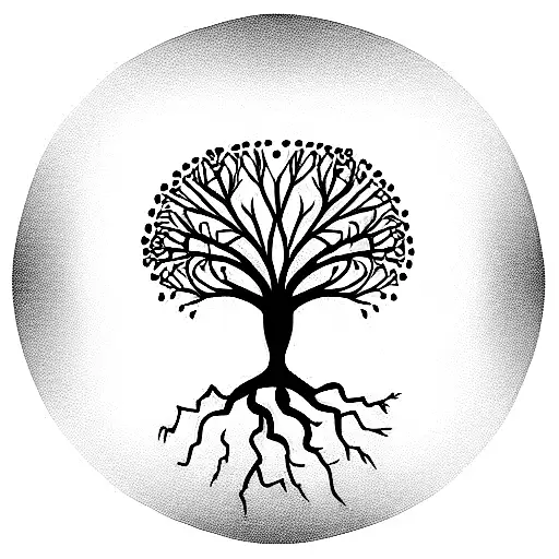 Tree of Life tattoo design idea