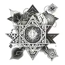 air earth water fire symbols in a band tattoo tattoo design idea