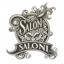 saloni name tattoo tattoo design idea