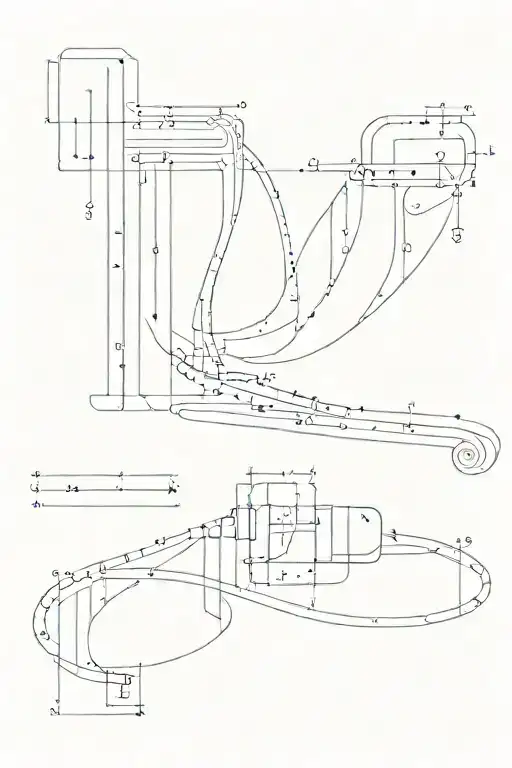 vintage water slide + morse code for INKANEEP tattoo design idea