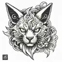 Kurama tattoo design idea