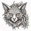 Kurama tattoo design idea