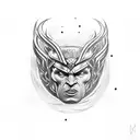 martillo de thor tattoo design idea