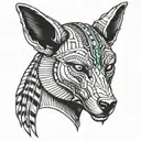 I am working with a full sleeve on my right hand, in egyptian mythology style. I already have anubis on my underarm (ins tattoo design idea