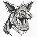 I am working with a full sleeve on my right hand, in egyptian mythology style. I already have anubis on my underarm (ins tattoo design idea