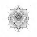 peruvian man with chakras and sacred geometry tattoo design idea