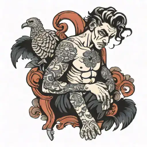 most men lead lives of quiet desperation tattoo design idea