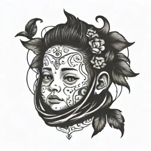 first born child tattoo design idea