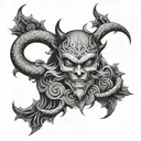 Salem Man tattoo design idea