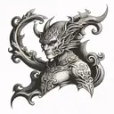 Salem Man tattoo design idea