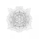 tea leaf tattoo design idea