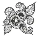 Fungus tattoo design idea