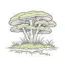 Fungus tattoo design idea