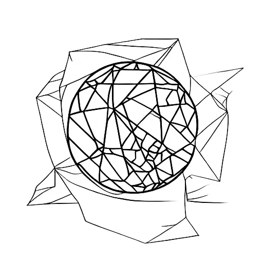 world travel, universe, long and narrow tattoo design idea