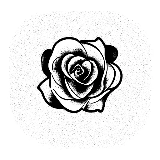 ramo de flores con dos rosas y dos clavelinas tattoo design idea