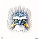 harpy eagle tattoo design idea