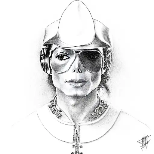 Michael Jackson, Klaus Meine and Rob Halford tattoo design idea