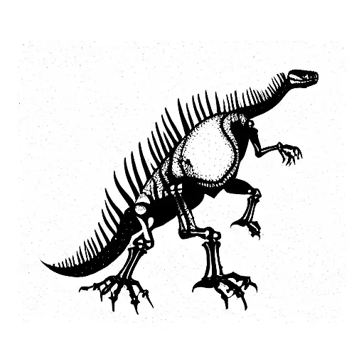 Charlotte's Dinosaur Tattoo – Geeky Tattoos