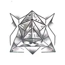 Polyhedral Dice, DND, Dungeonmaster tattoo design idea