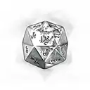all differentPolyhedral Dice, DND, Dungeonmaster tattoo design idea