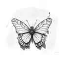 Lavender tattoo design idea