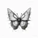 Lavender tattoo design idea