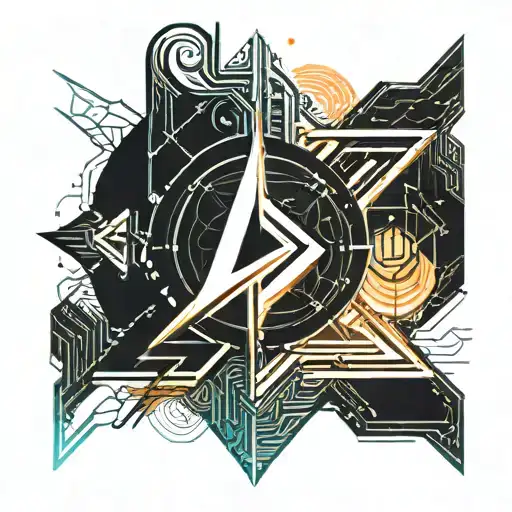 David Bowie tattoo design idea