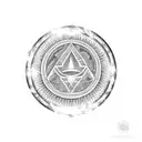 Stargate SG-1 earth Chevron tattoo design idea