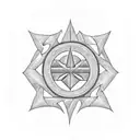 Stargate SG-1 earth Chevron tattoo design idea