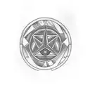 Stargate SG-1 earth Chevron tattoo design idea